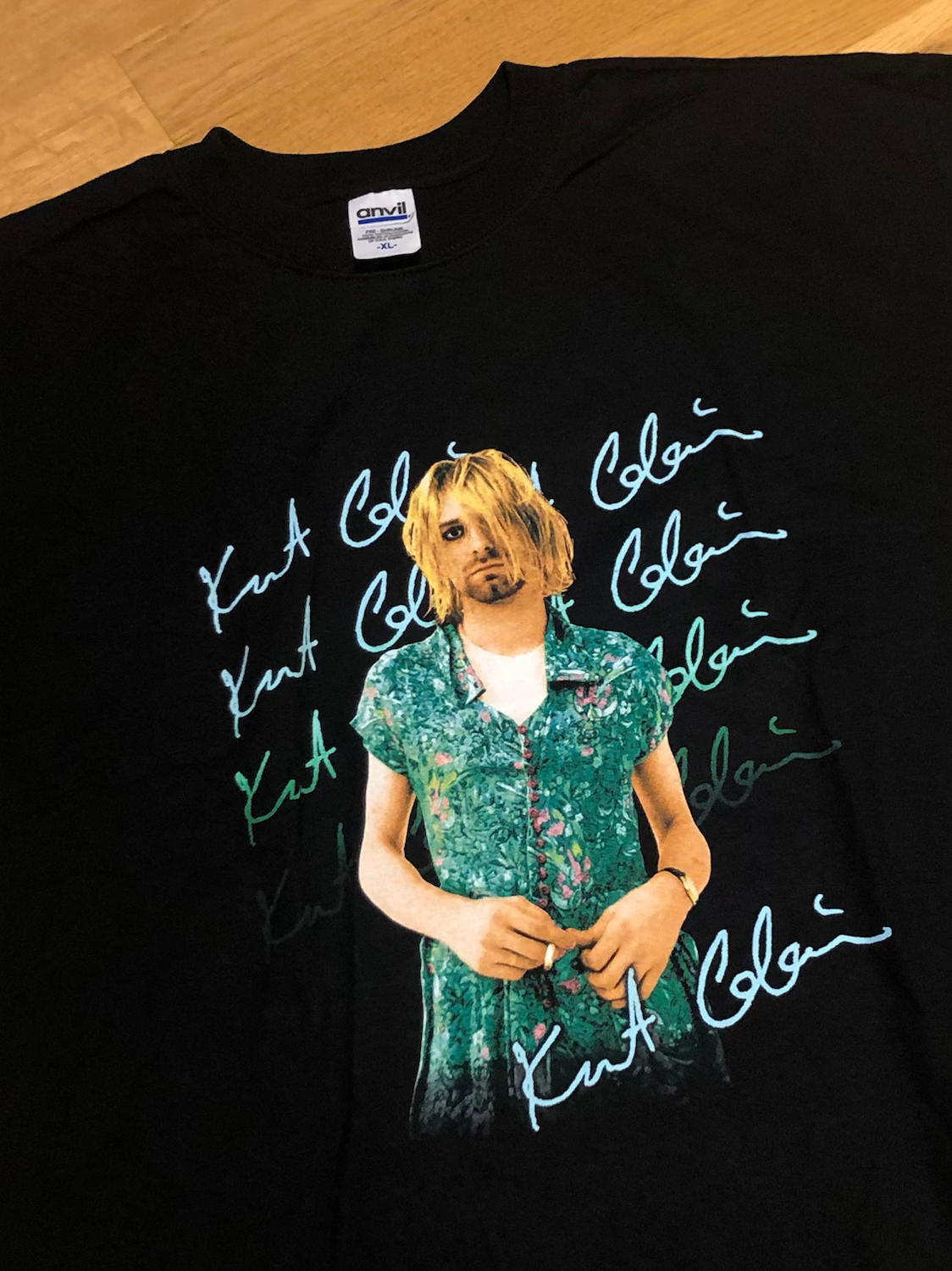 Nirvana Kurt Cobain Dress Tee