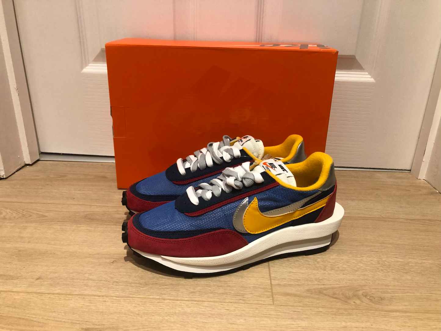 Nike x Sacai LD Waffle Red/Blue