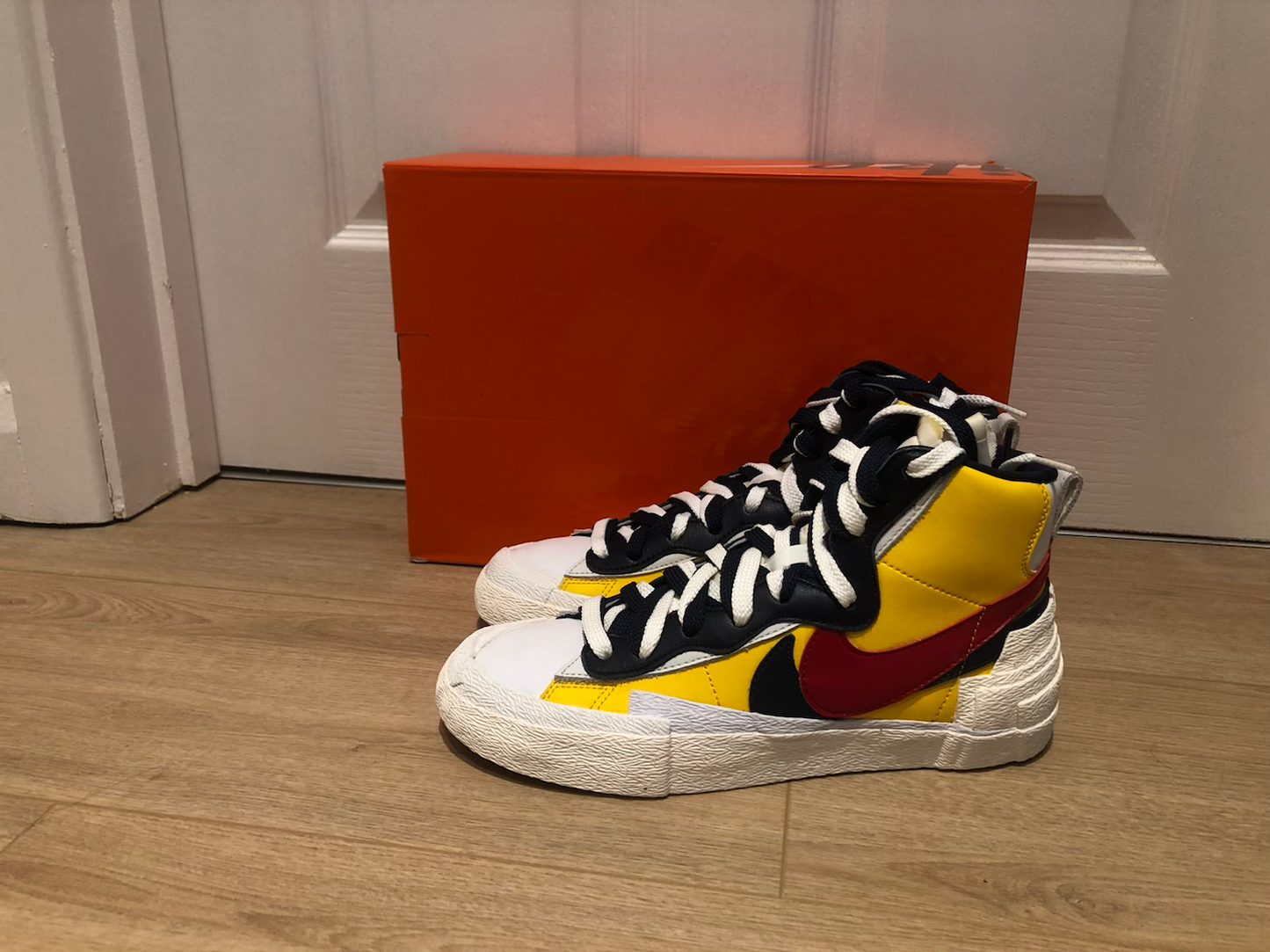 Nike x Sacai Blazer Hi Snow Beach