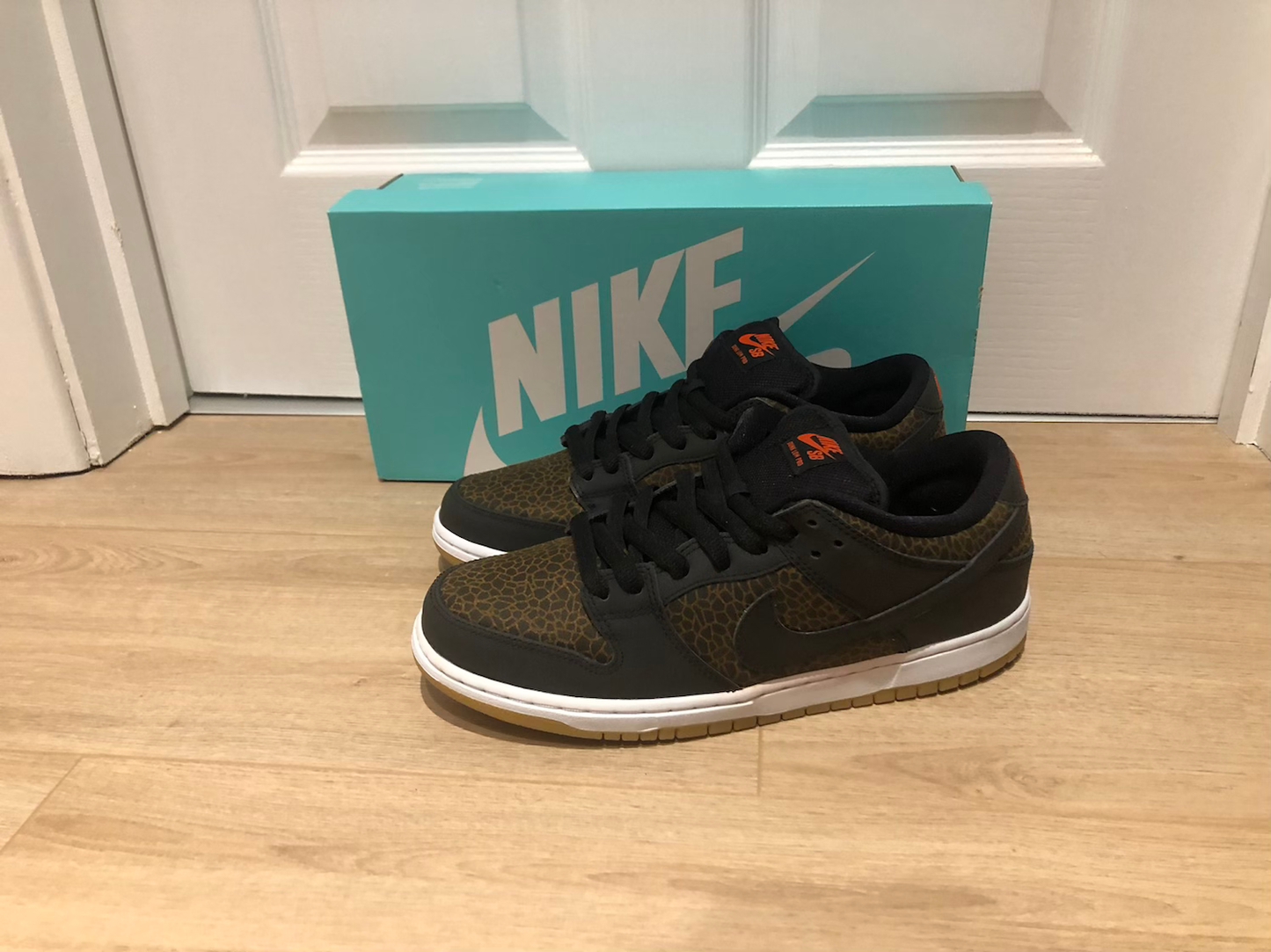 Nike Dunk Low SB Giraffe Print