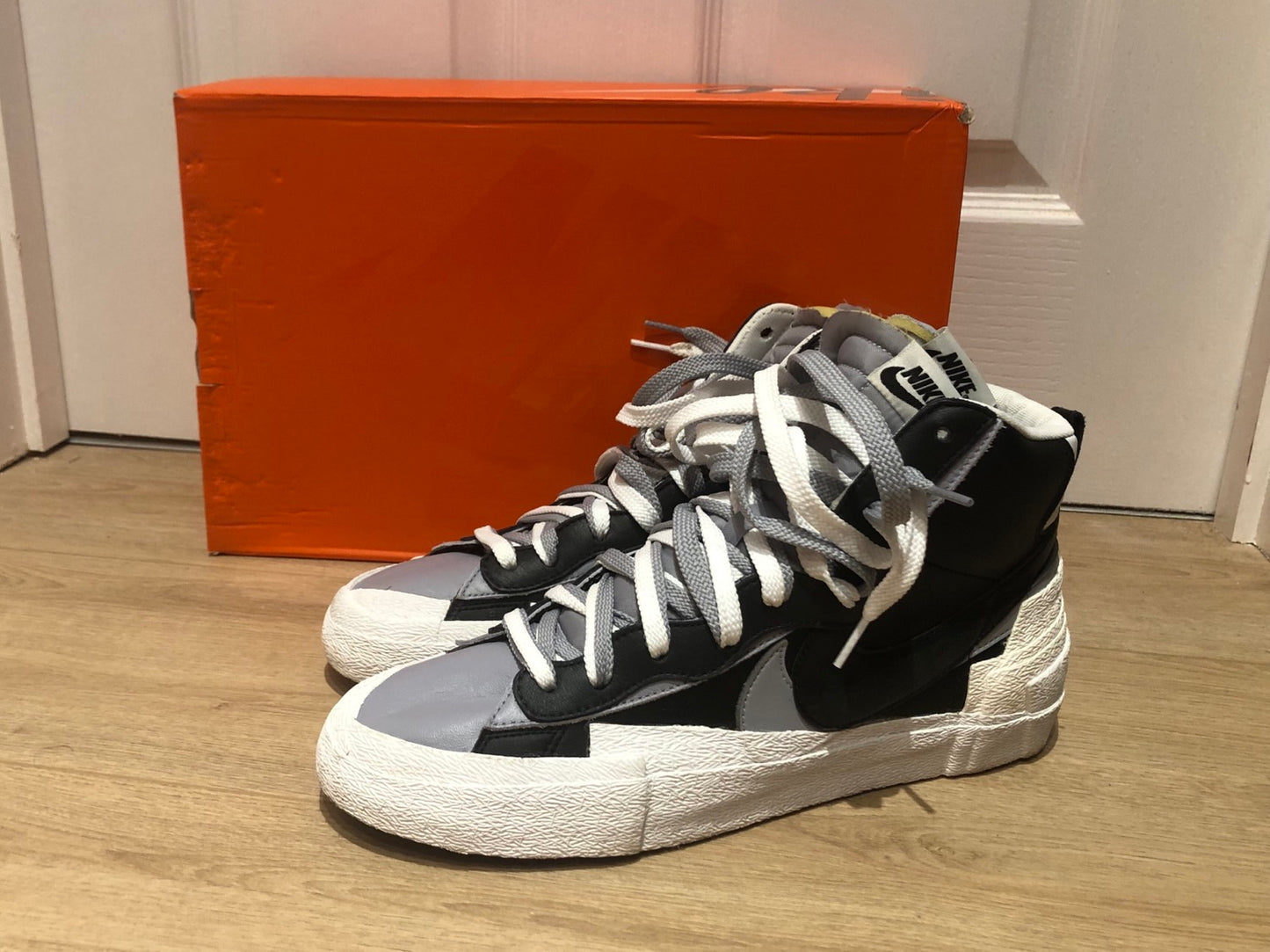 Nike x Sacai Blazer Hi Black