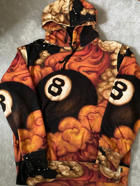 Supreme Martin Wong 8 Ball Hoodie