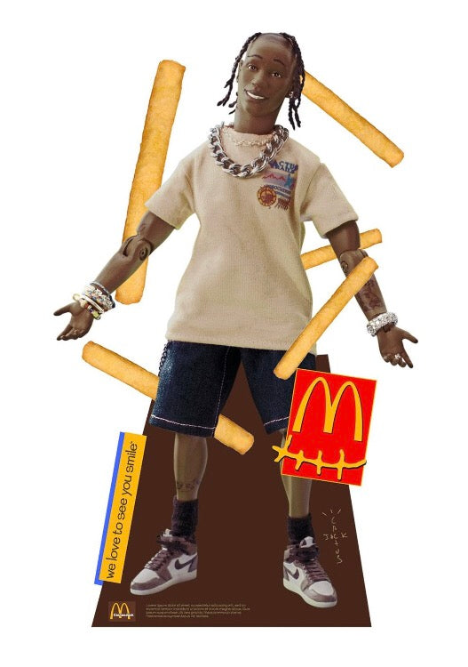 Travis Scott x McDonald’s Cutout